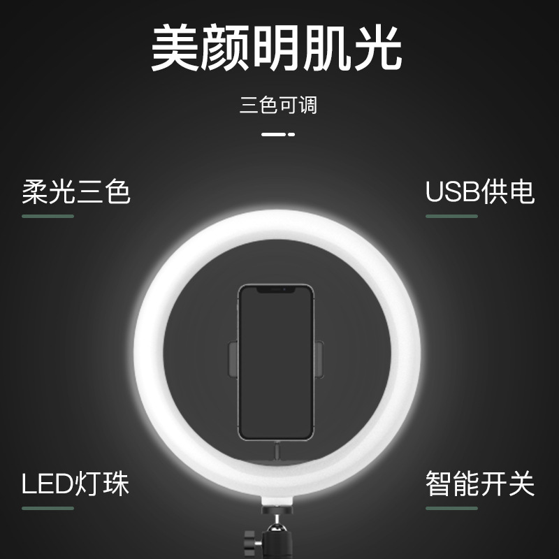 Beauty-Enhancing Multi-Functional Live Streaming Fill Light Stand Set - 图片 2
