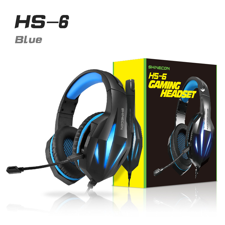 Noise-Canceling Illuminated Over-Ear Gaming Headset - 图片 5