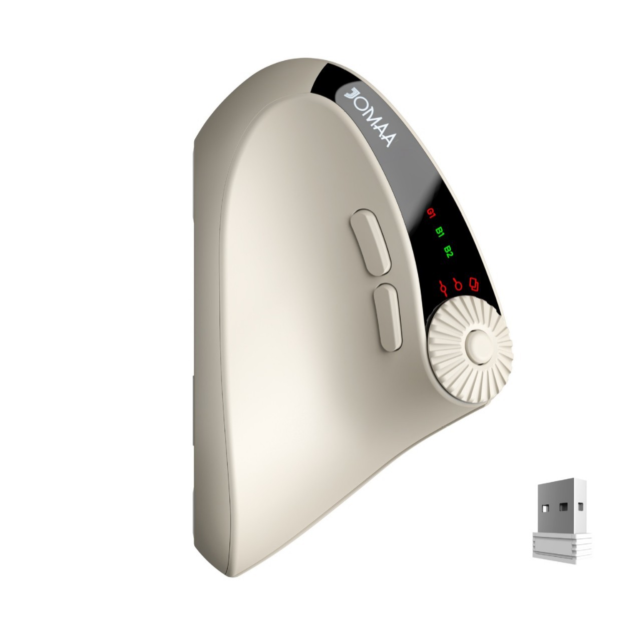 JOMAA Vertical Wireless Bluetooth Dual-Mode Office Mouse - 图片 5