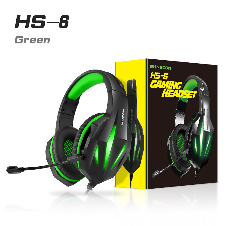 Noise-Canceling Illuminated Over-Ear Gaming Headset - 图片 6